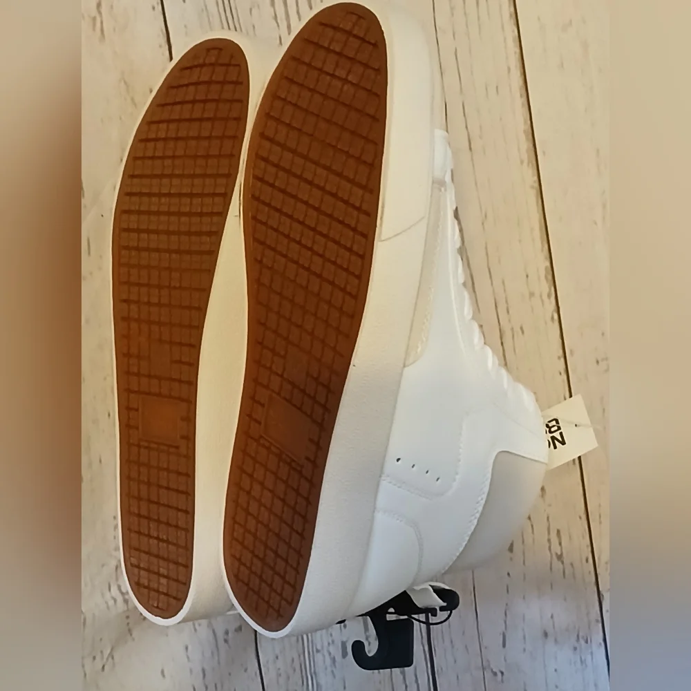 No Boundaries Women's High Top Sneakers White Size 10